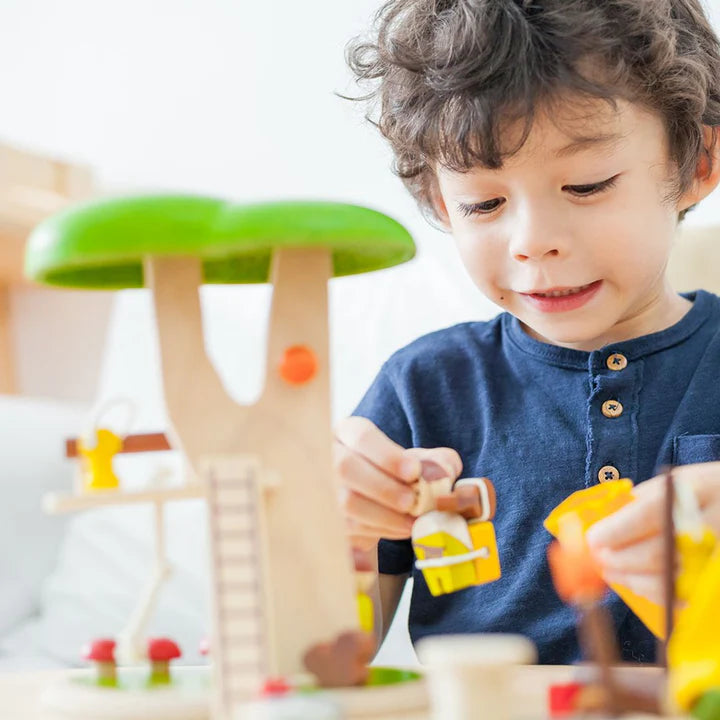 PlanToys Nature Adventure Tree House Toy Set image 7