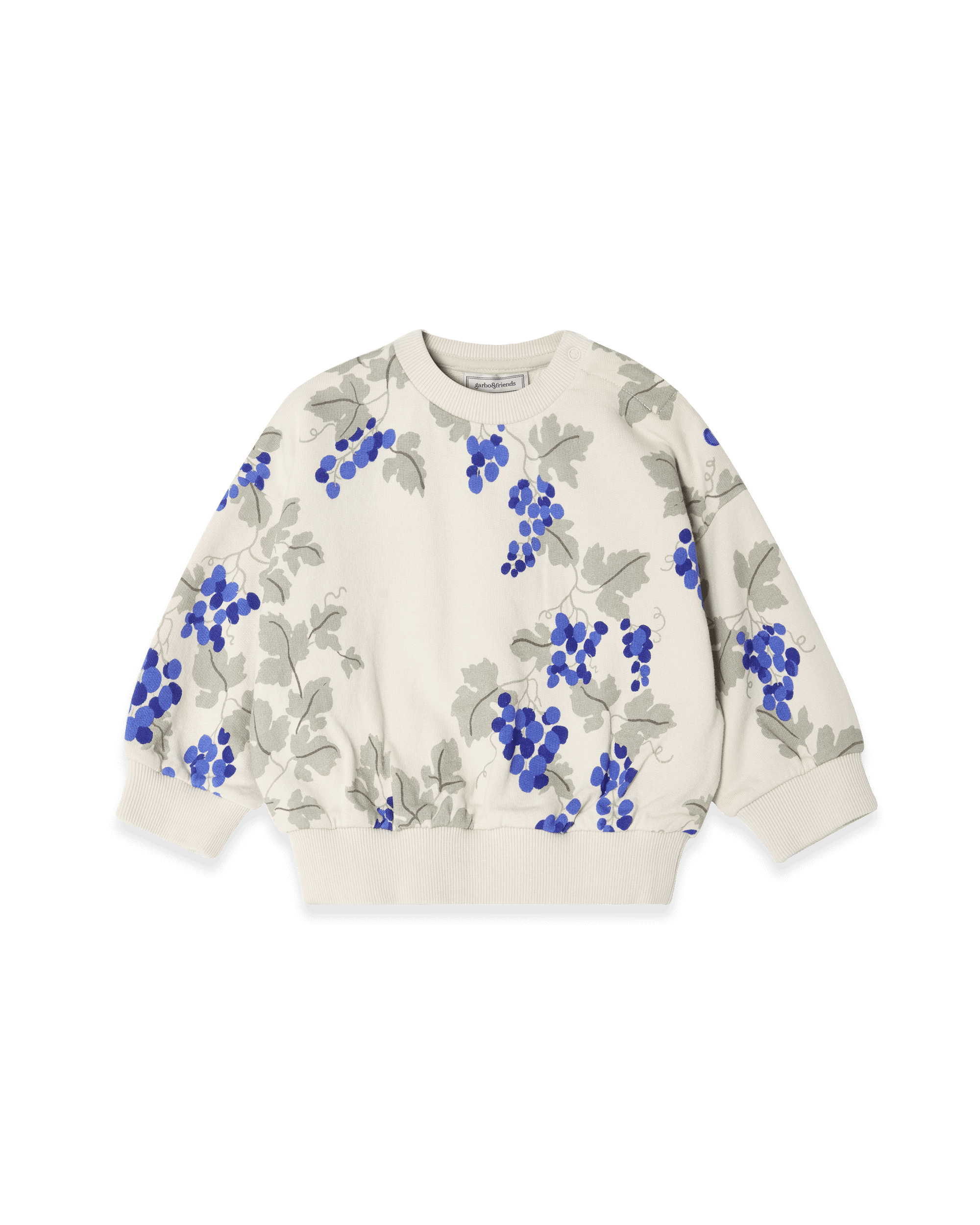 Garbo&Friends Sweatshirt Baby | Grapes Blue image 0
