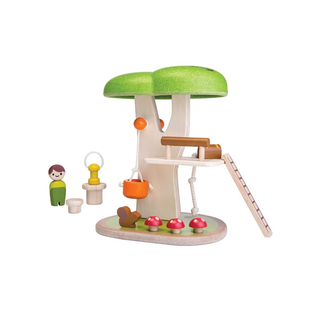 PlanToys Nature Adventure Tree House Toy Set image 3