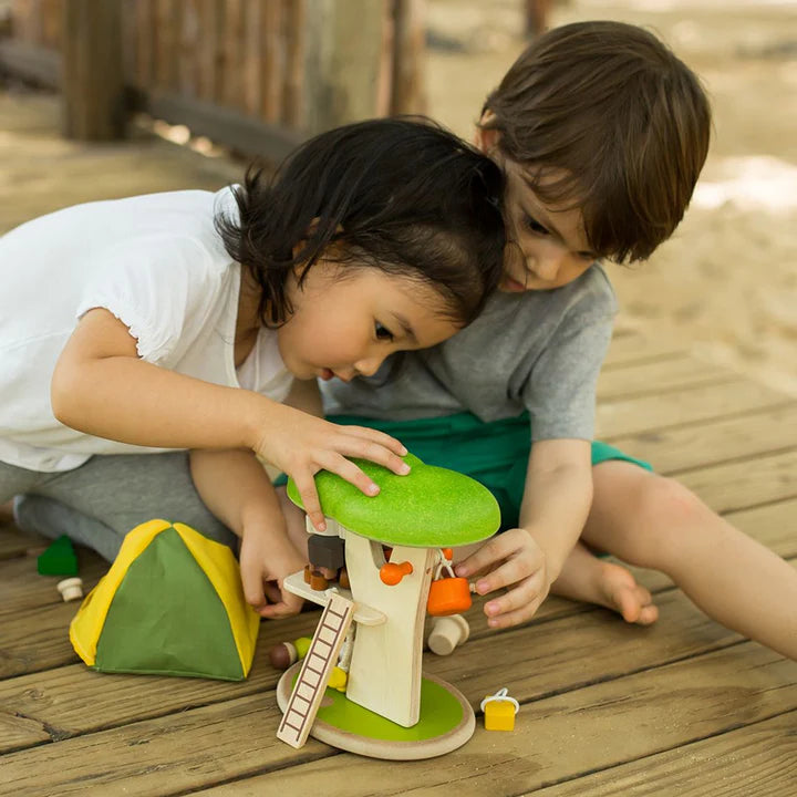 PlanToys Nature Adventure Tree House Toy Set image 5