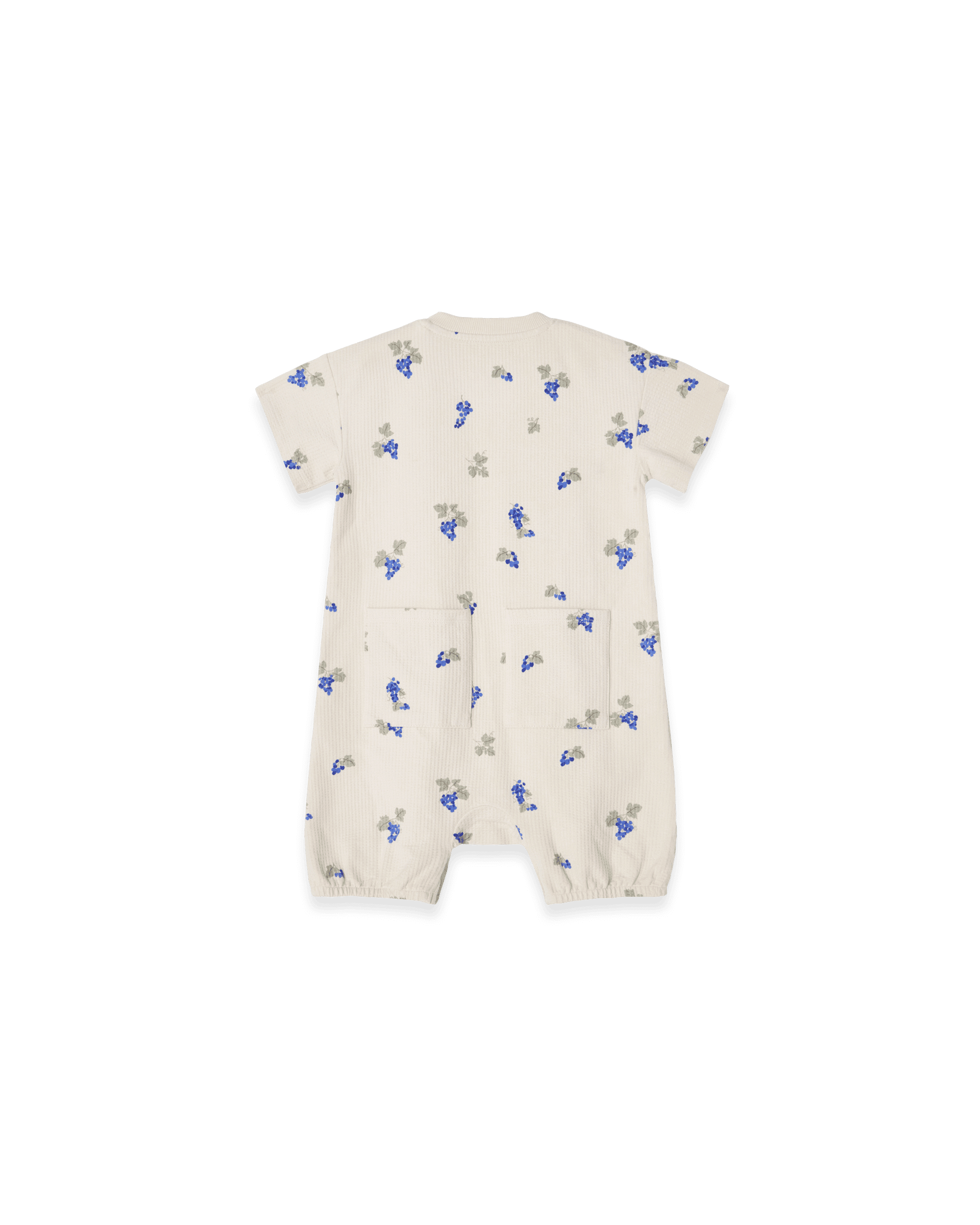 Garbo&Friends Structured Jersey Onesie | Grapes Ecru image 2