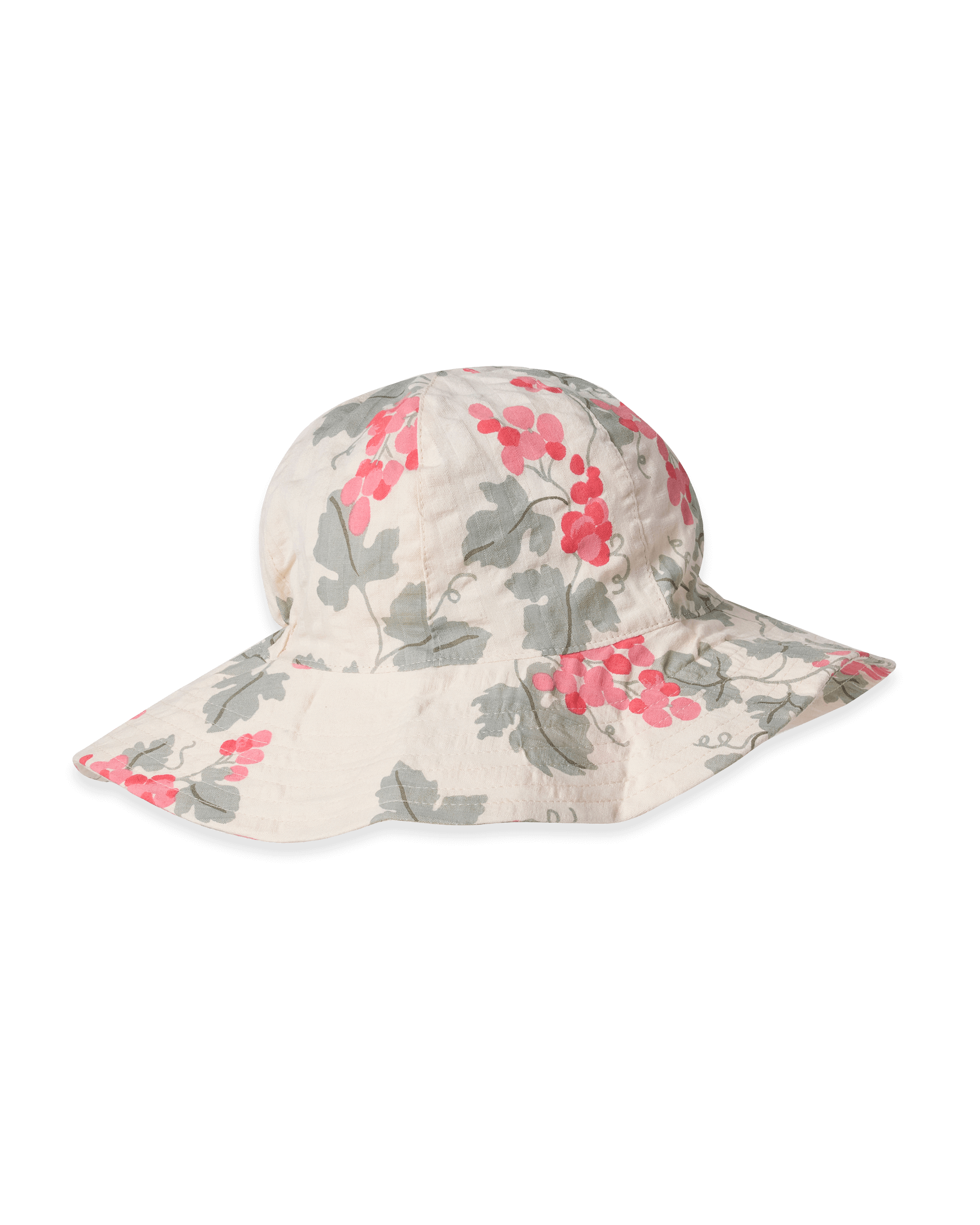 Seersucker Sun Hat | Grapes Pink image 1
