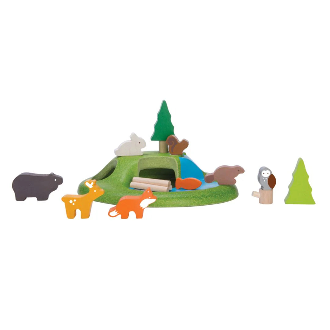 PlanToys Forest Adventure Animal Set image 3