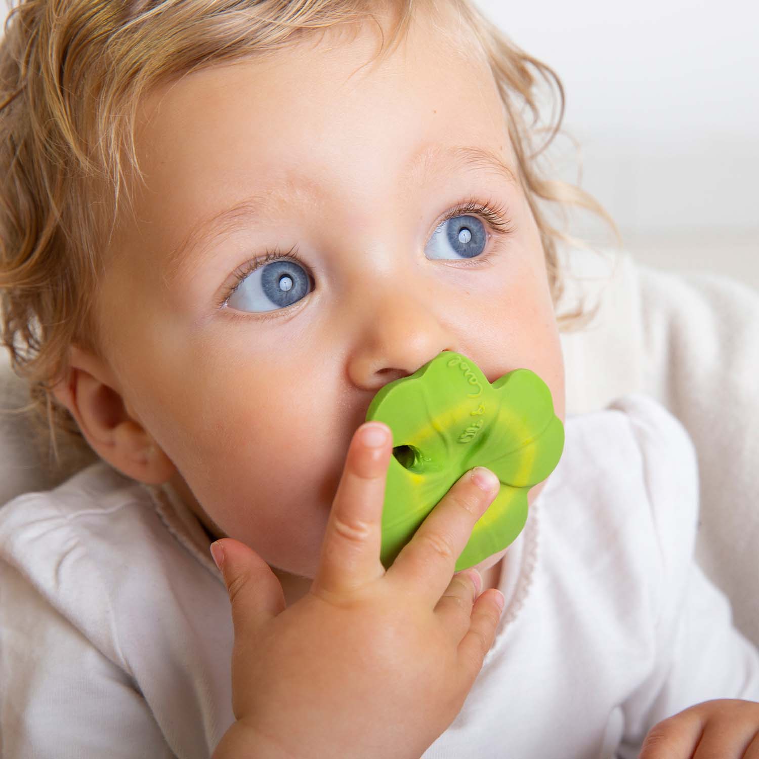 Oli&Carol Eli the Clover Mini Teether image 3