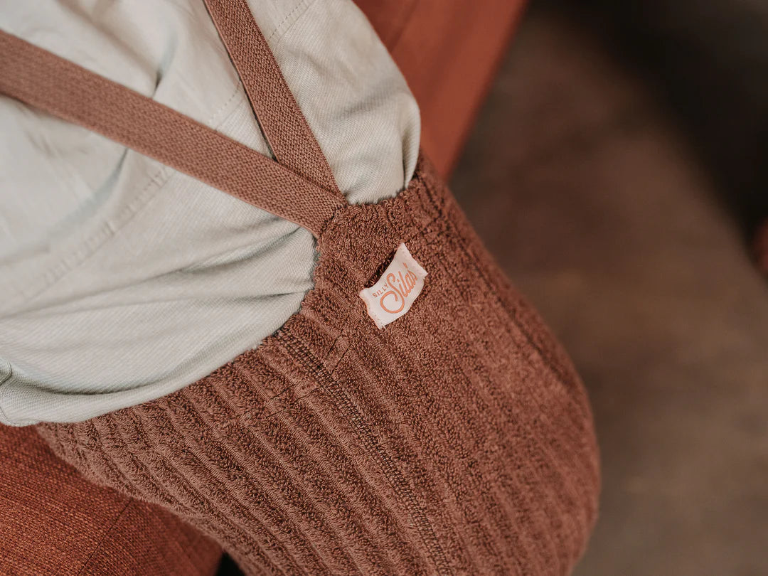 Silly Silas Granny Teddy Footed Tights - Granola image 3