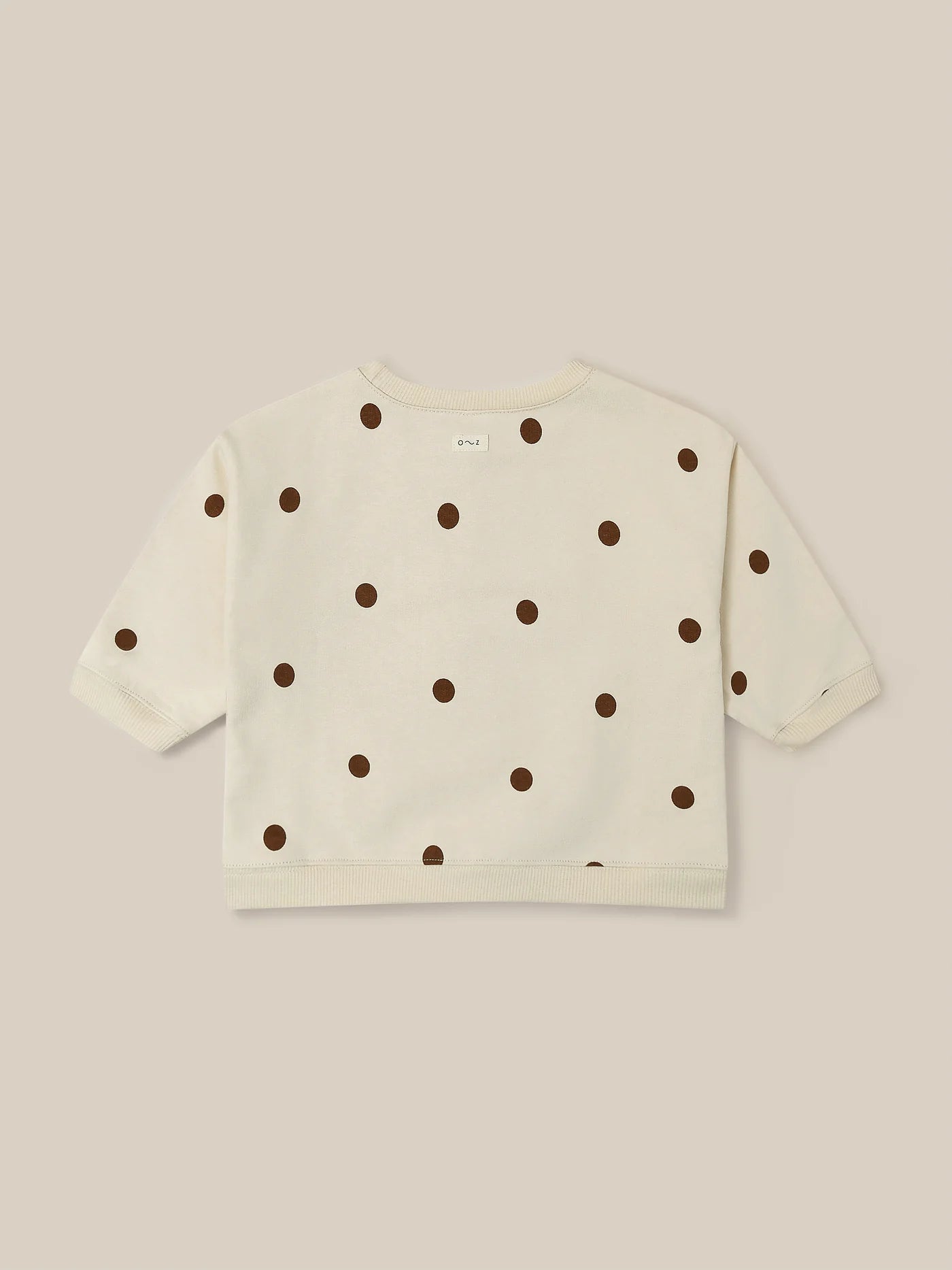 Organic Zoo Undyed Cotton Dots Sweatshirt image 3