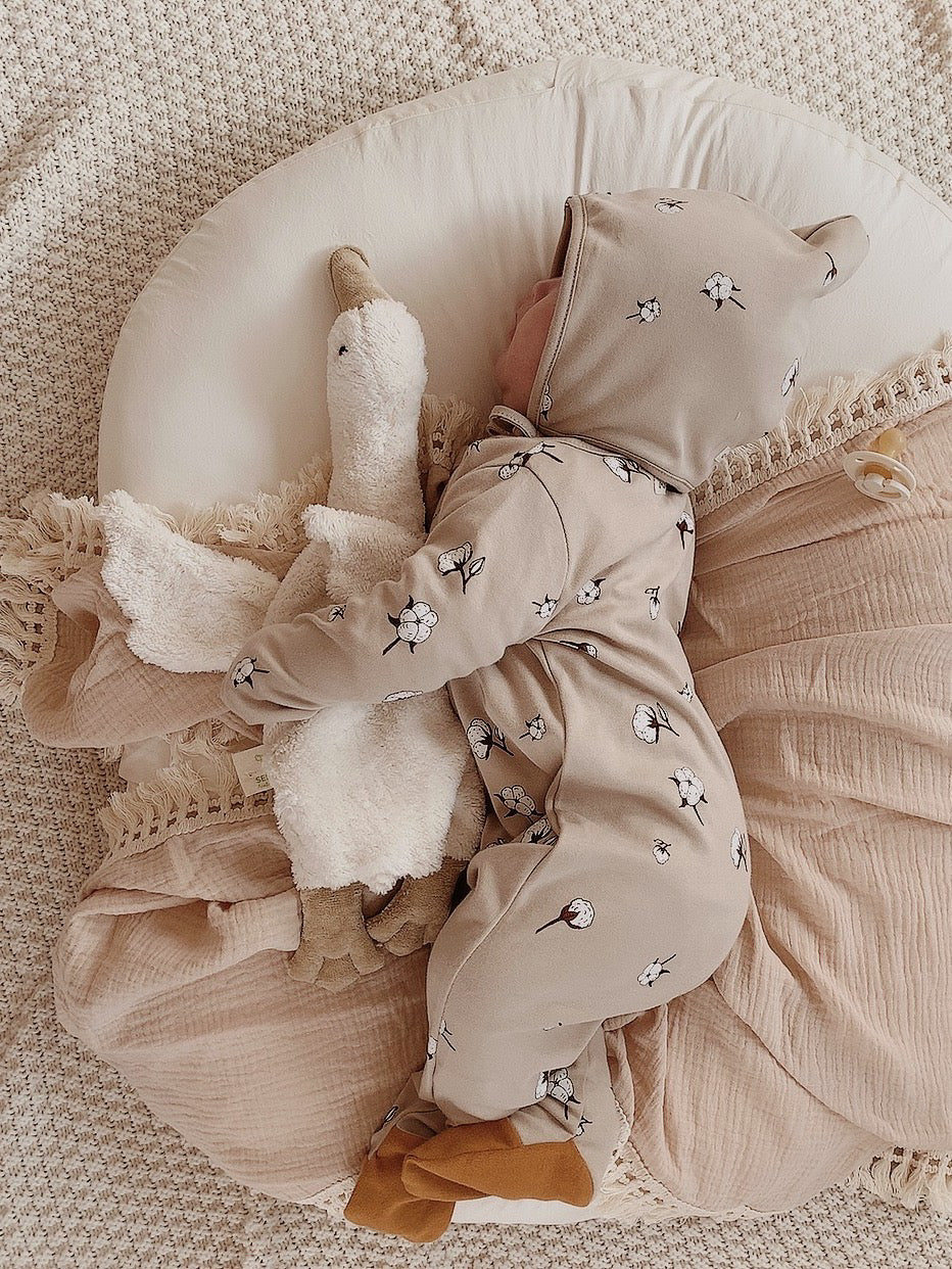 Organic Zoo Cottonfield Suit with contrast feet image 4