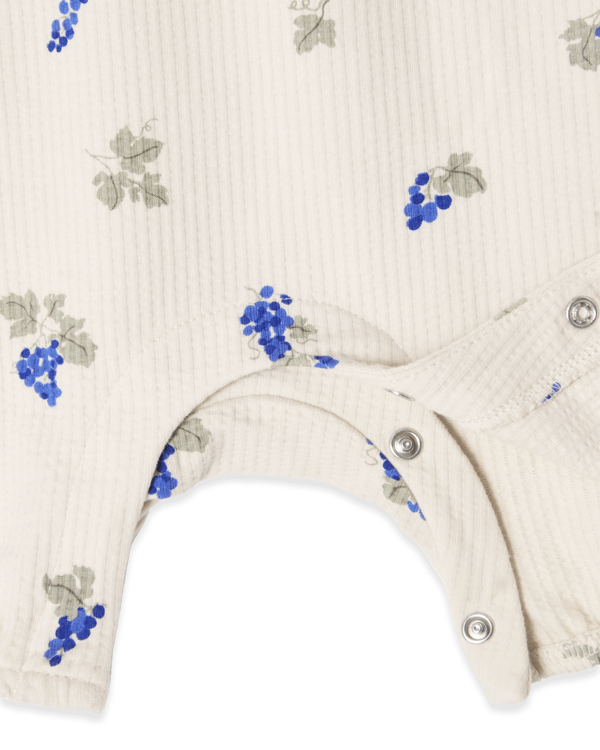 Garbo&Friends Structured Jersey Onesie | Grapes Ecru image 1