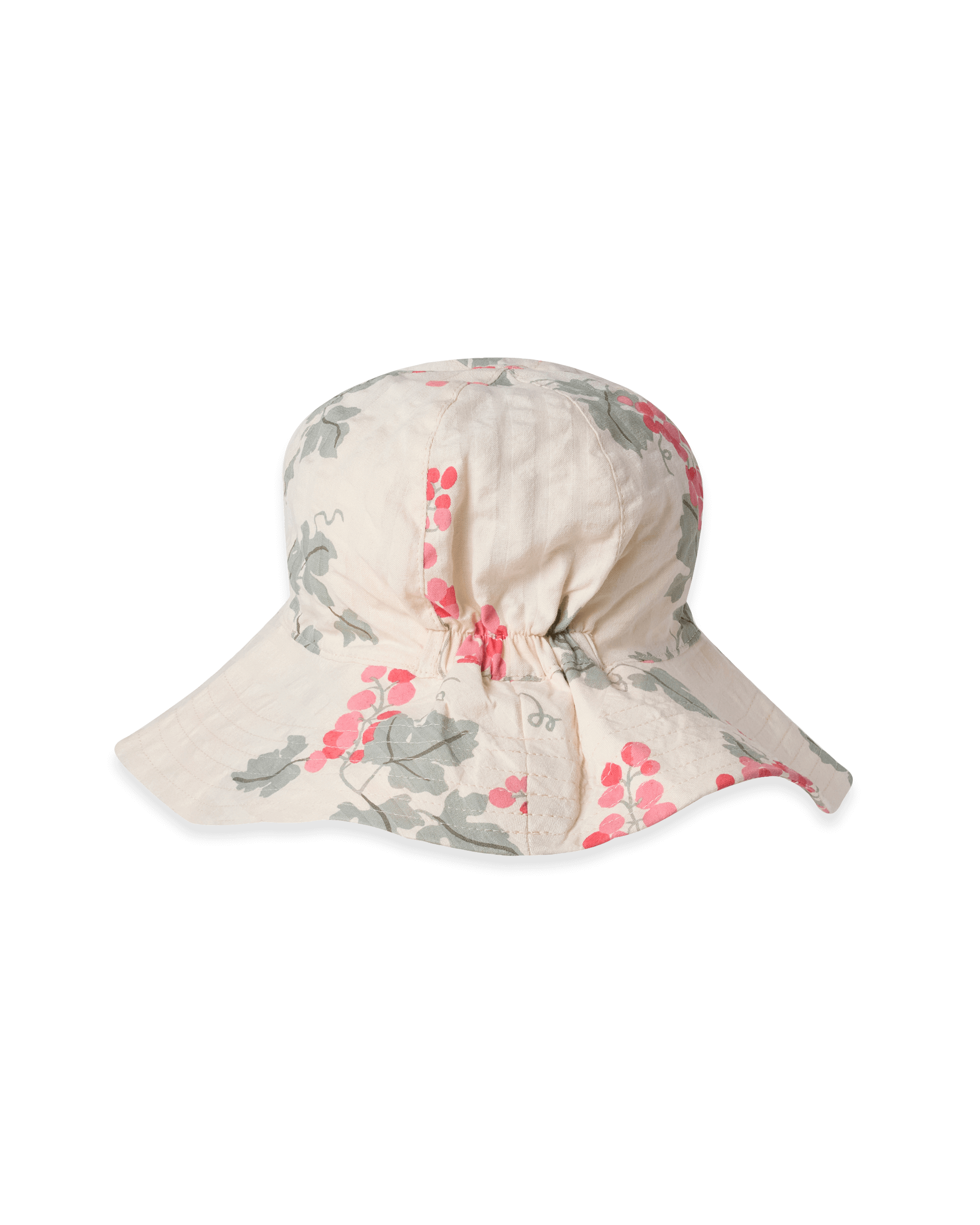 Seersucker Sun Hat | Grapes Pink image 2
