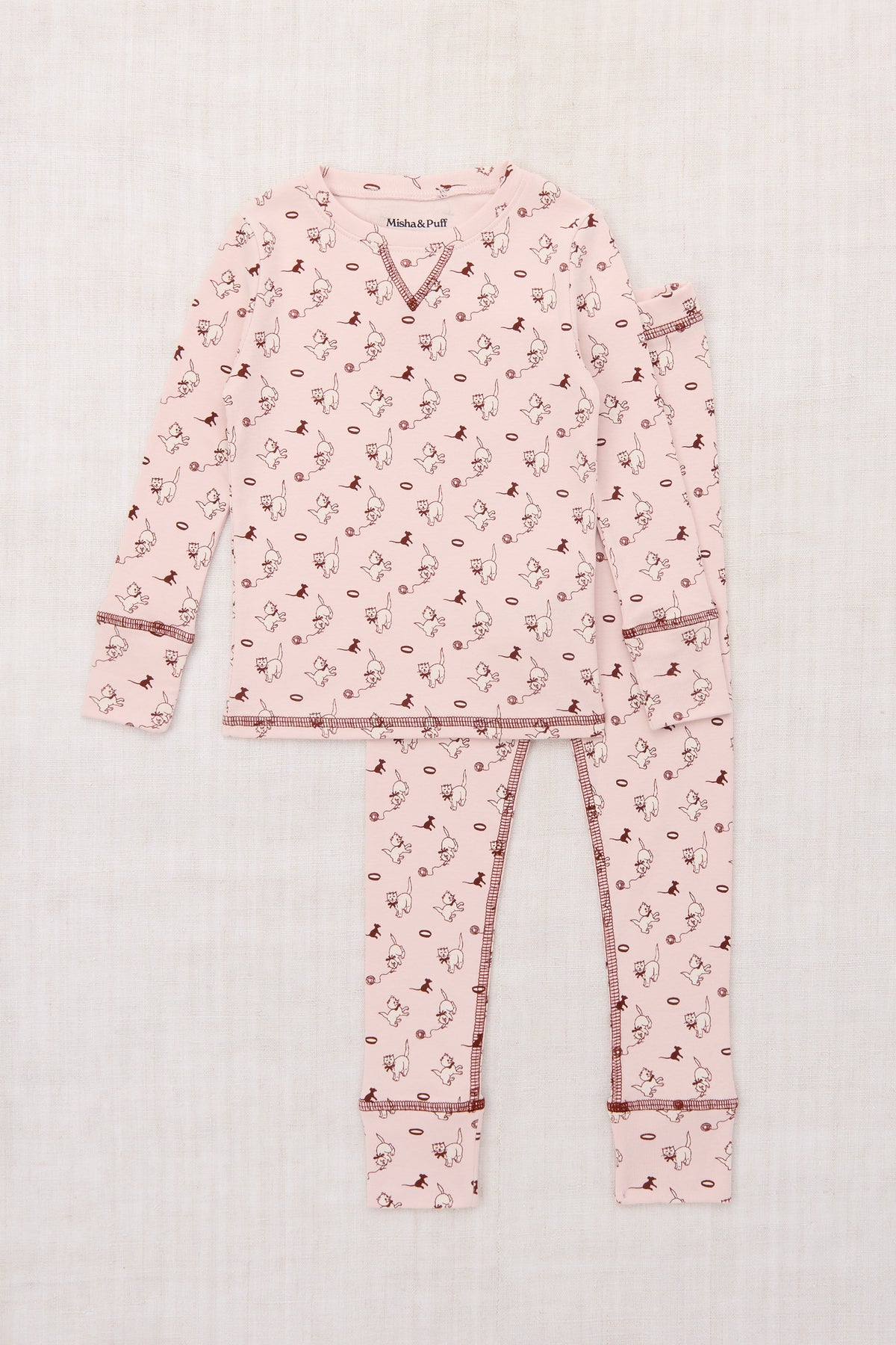 Pajama set Candyfloss cat & mouse