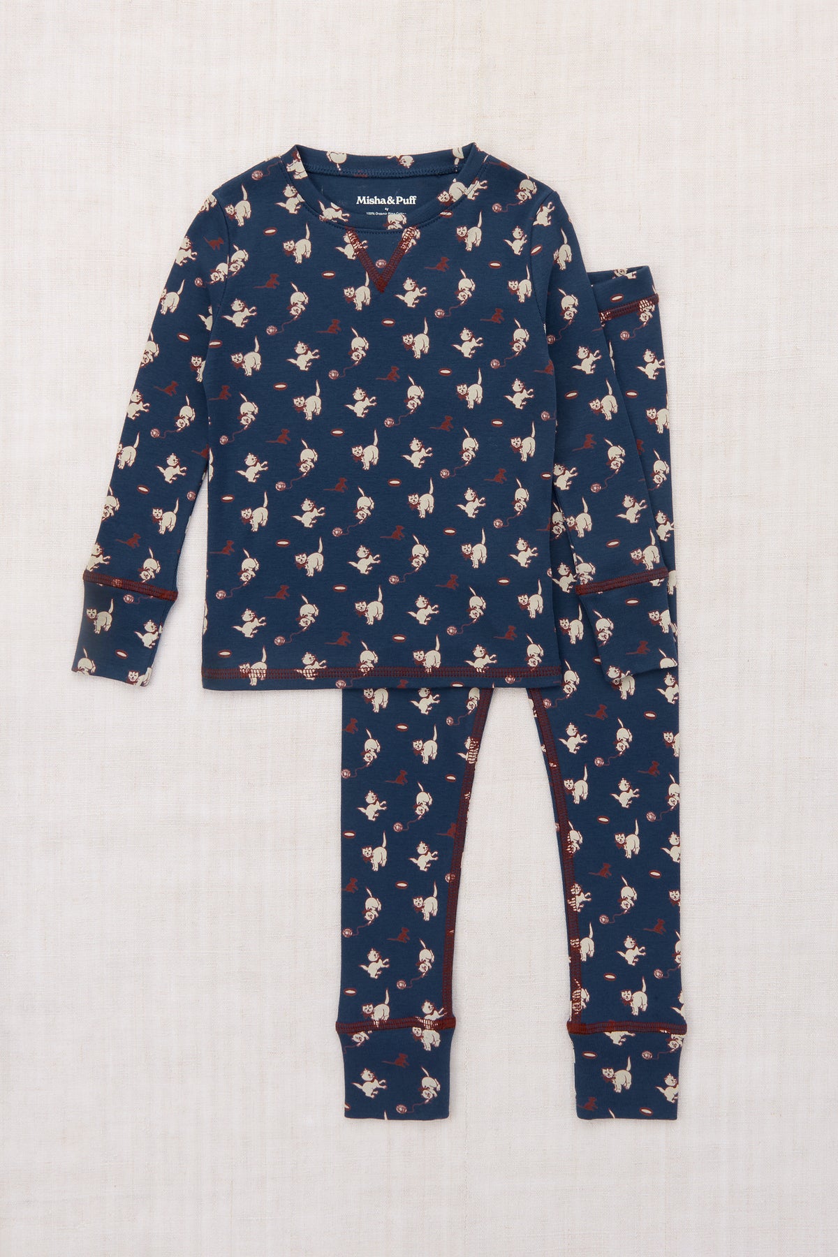 Pajama set Moonlight cat & mouse