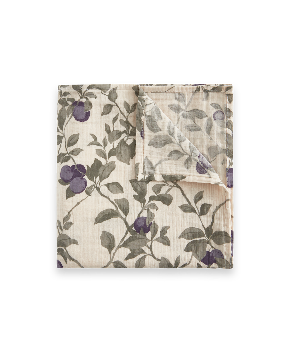 Garbo&amp;Friends Muslin Swaddle Blanket - Plum image 0