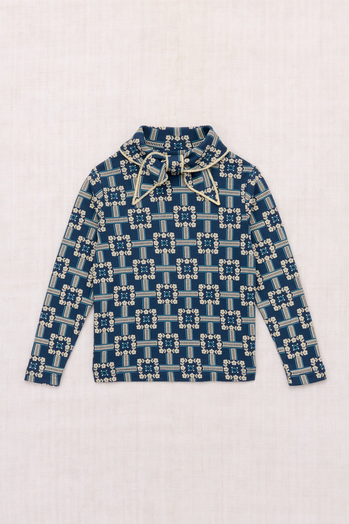 Scout top Moonlight railroad floral