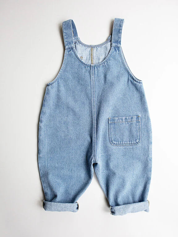 The Simple Folk The Oversized Denim Dungaree image 2