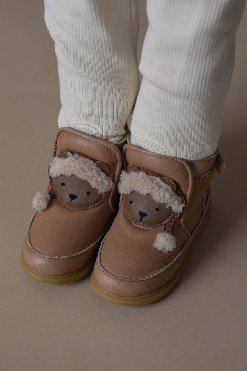 Abbus Shoes | Christmas Bear Nutmeg Leather