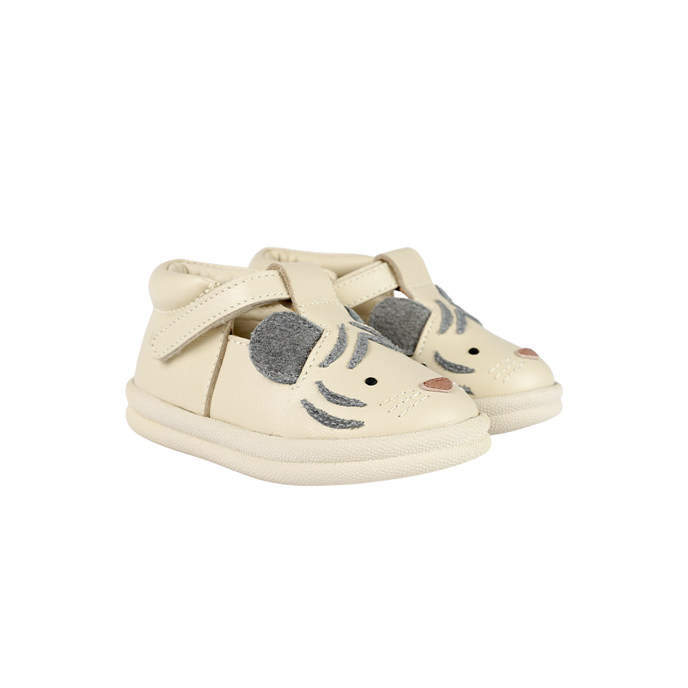 Zazo Special Shoes | White Tiger
