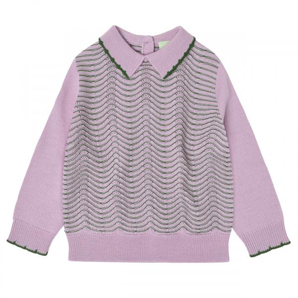 Baby Pointelle Blouse iris