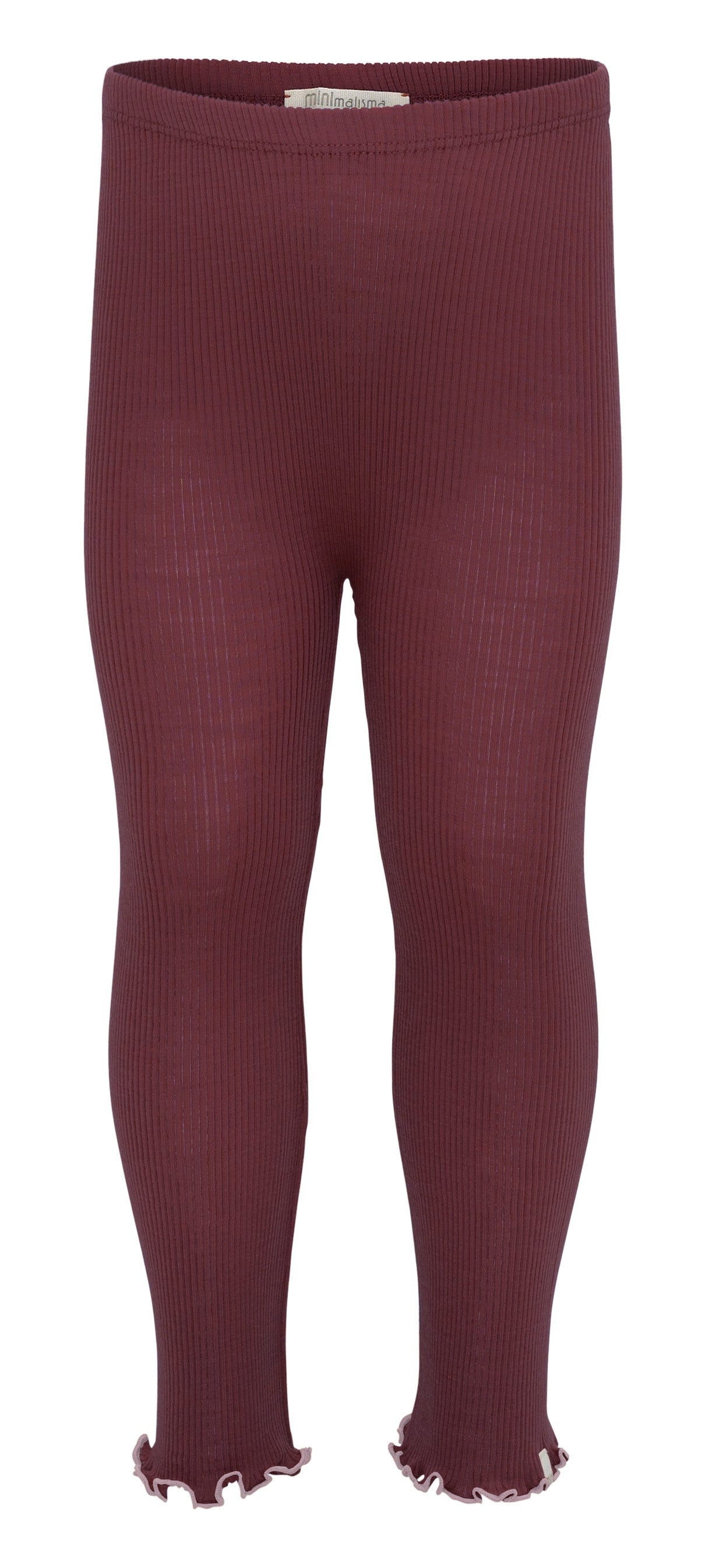 Arona-frill - Bordeaux with Peony