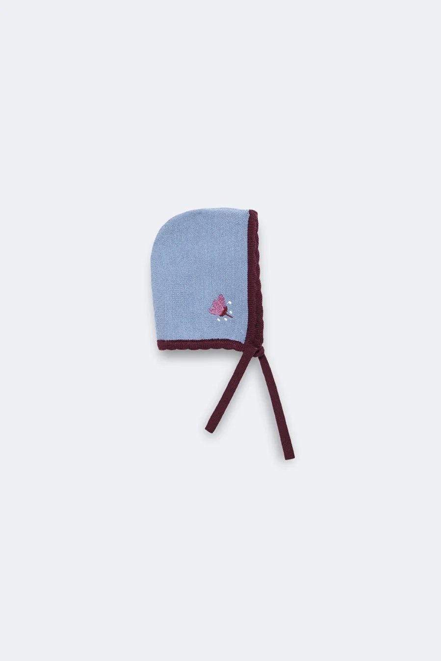 Stone knit embroidered bonnet baby - Knitwear/Punto / Punto
