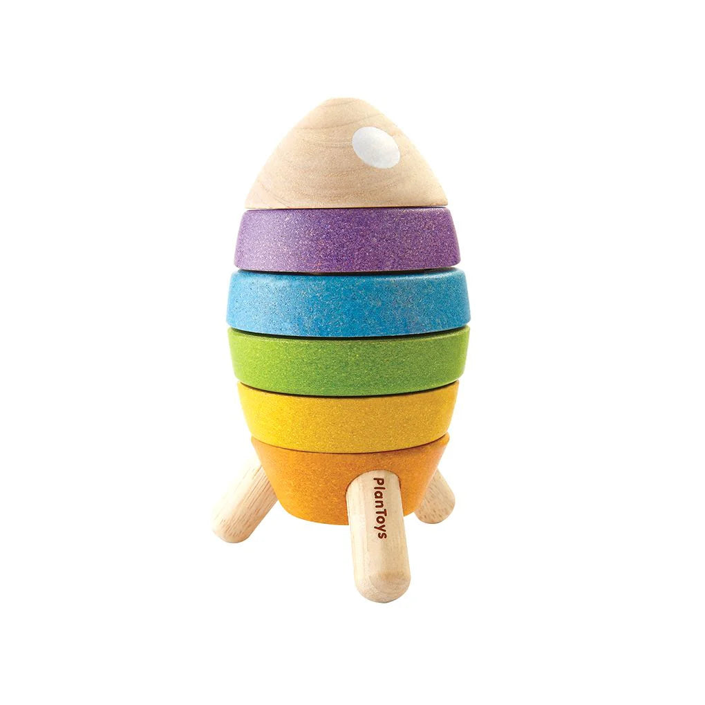 PlanToys Stacking Rocket image 0
