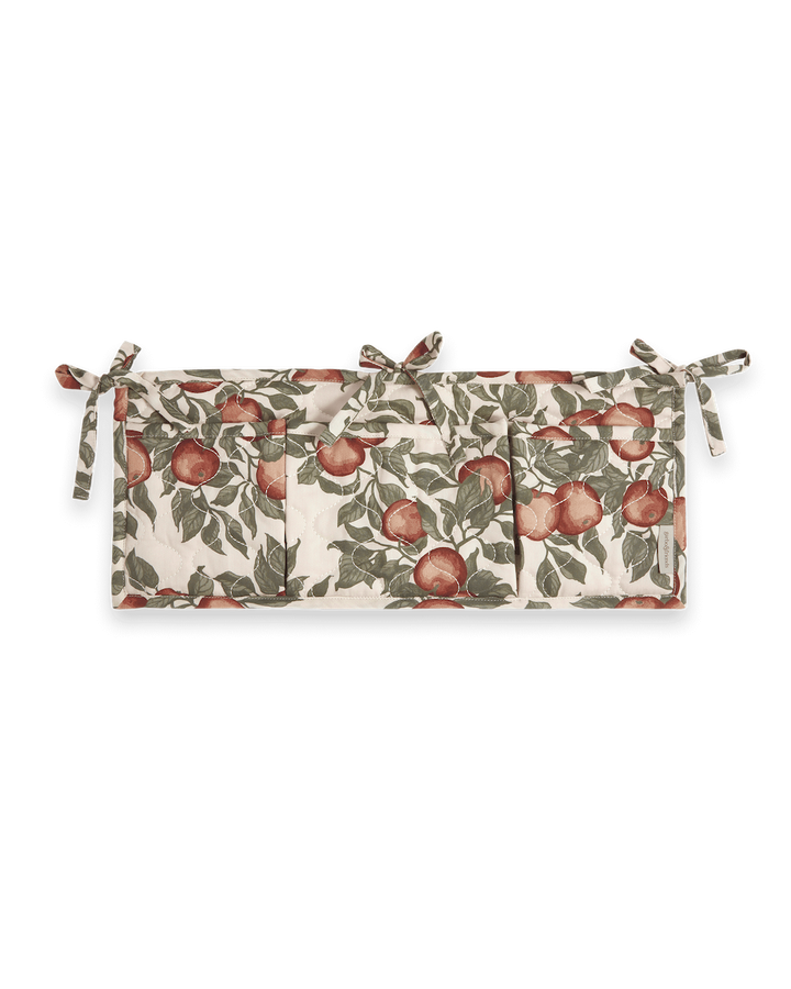 Garbo&Friends Satin Quilted Bed Pocket - Pomme image 0