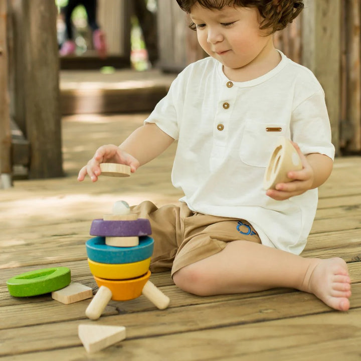 PlanToys Stacking Rocket image 3