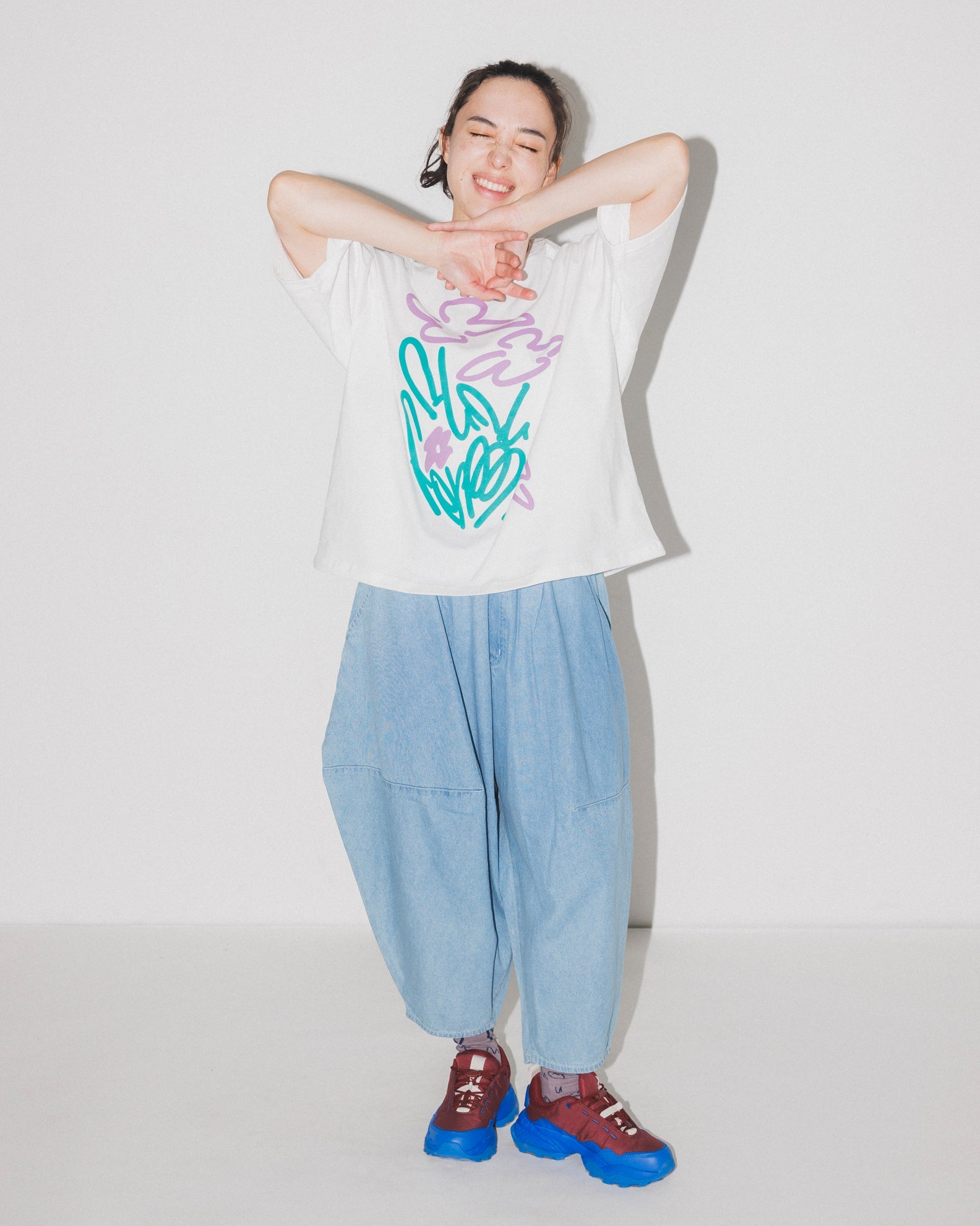 Denim Balloon Pants (Adult) - 2 colors