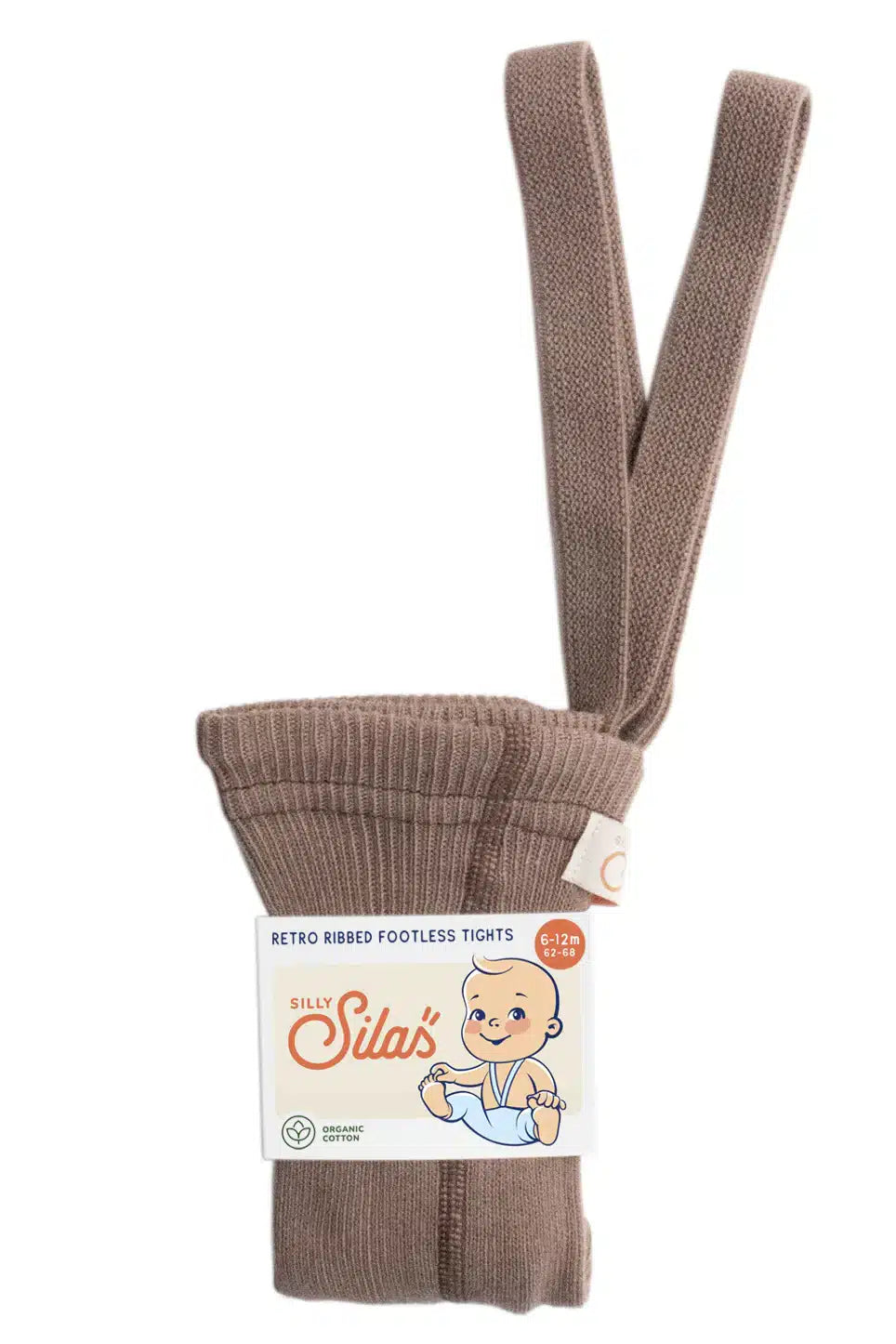 Silly Silas Classic Footless Tights Granola image 0
