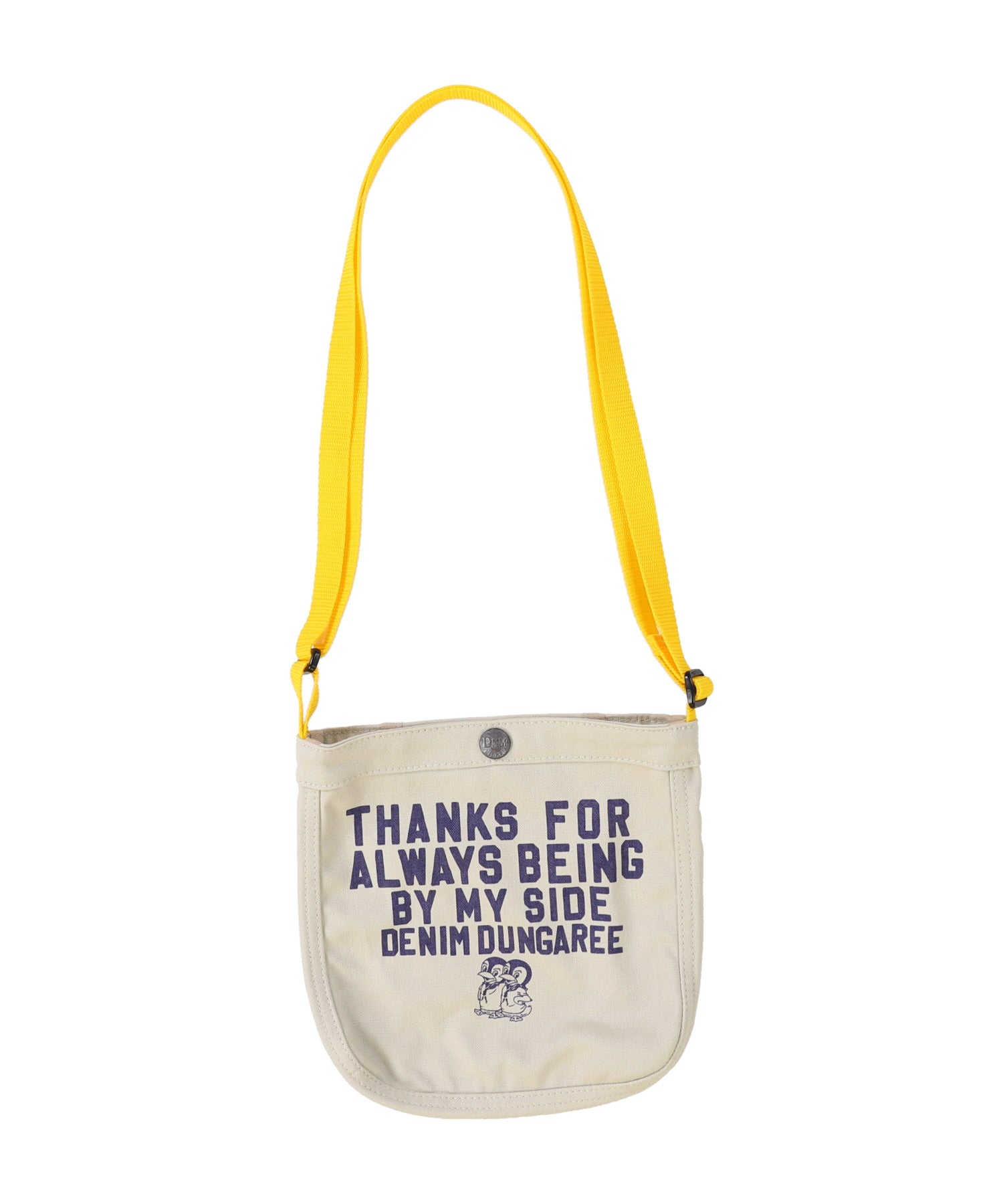 Mini Newspaper Bag - White