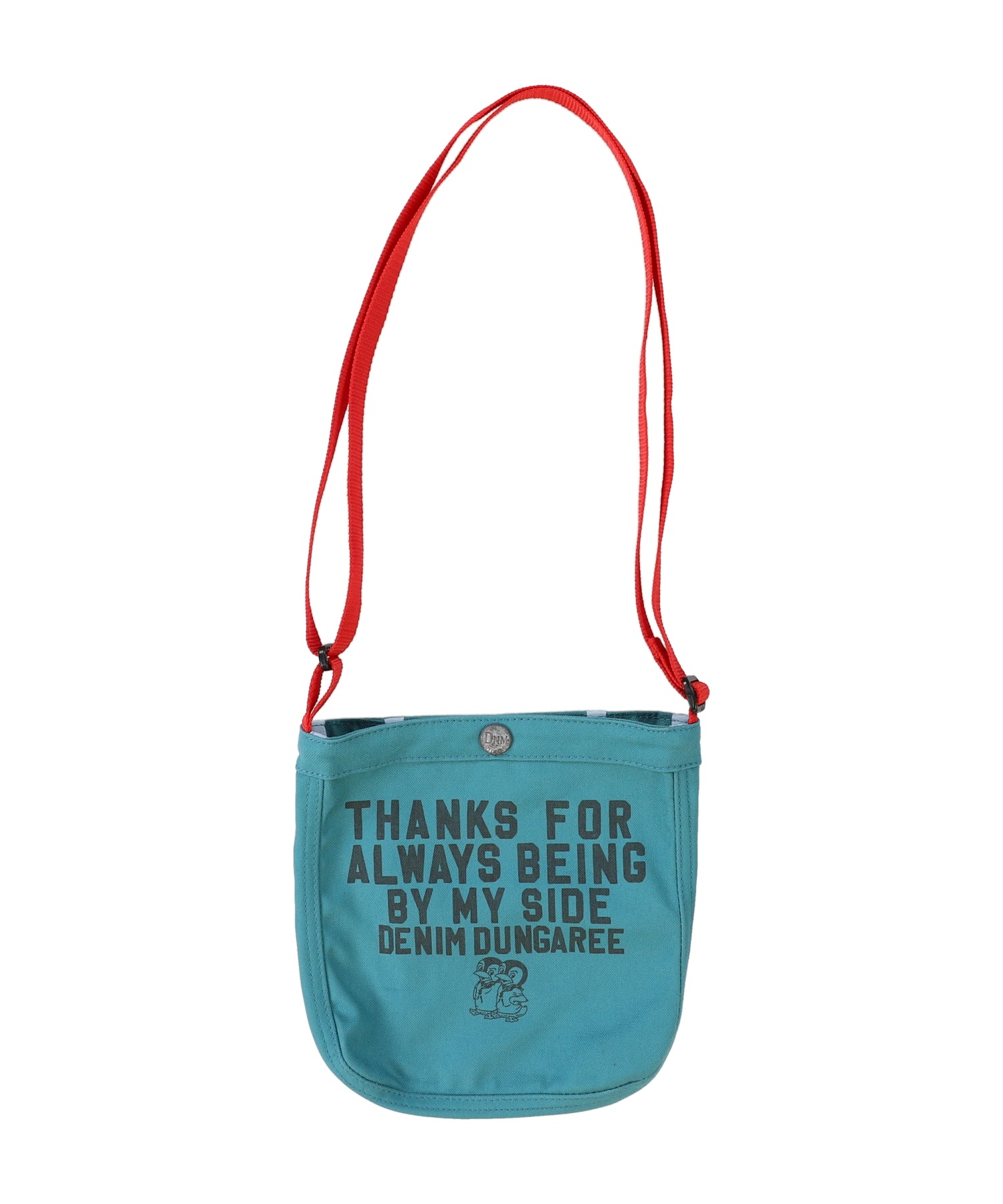 Mini Newspaper Bag - Blue