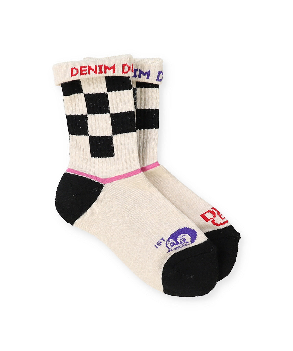 PENNIE Flag Socks - White