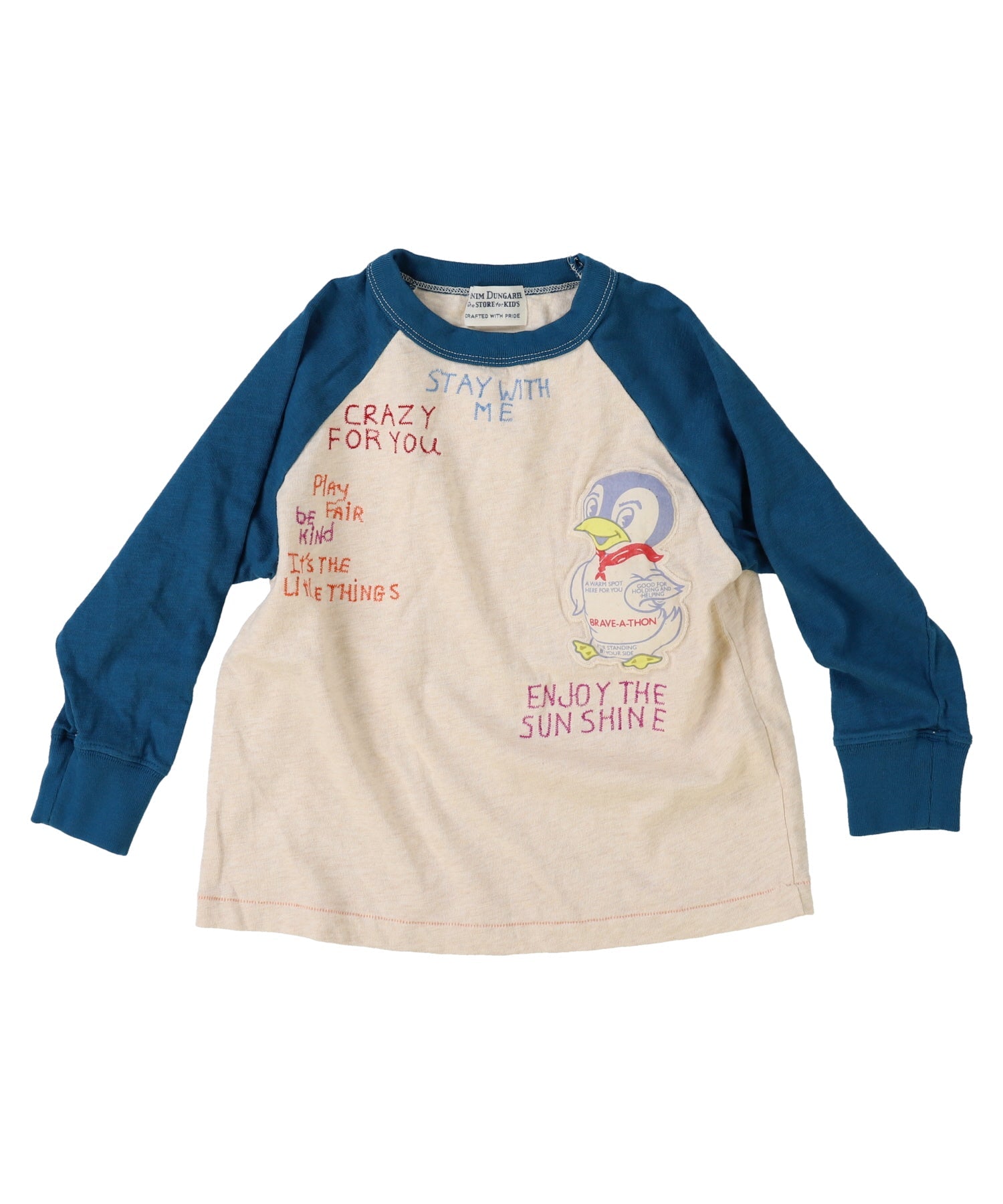 STAY WITH ME L/S Tee - OFF WHITE