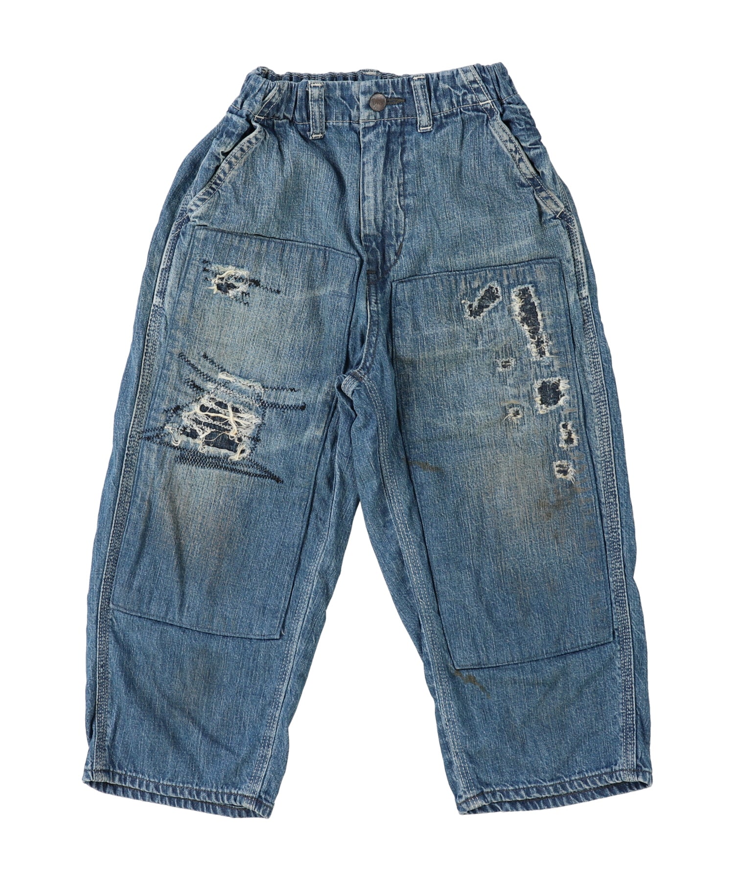 8oz Denim Remake Pants - Blue