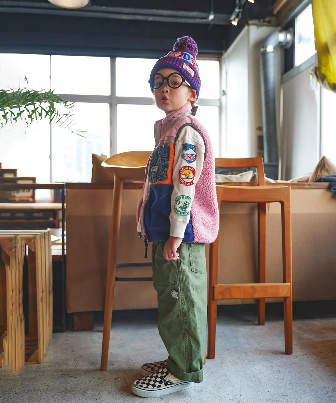 Fleece Vest Pink