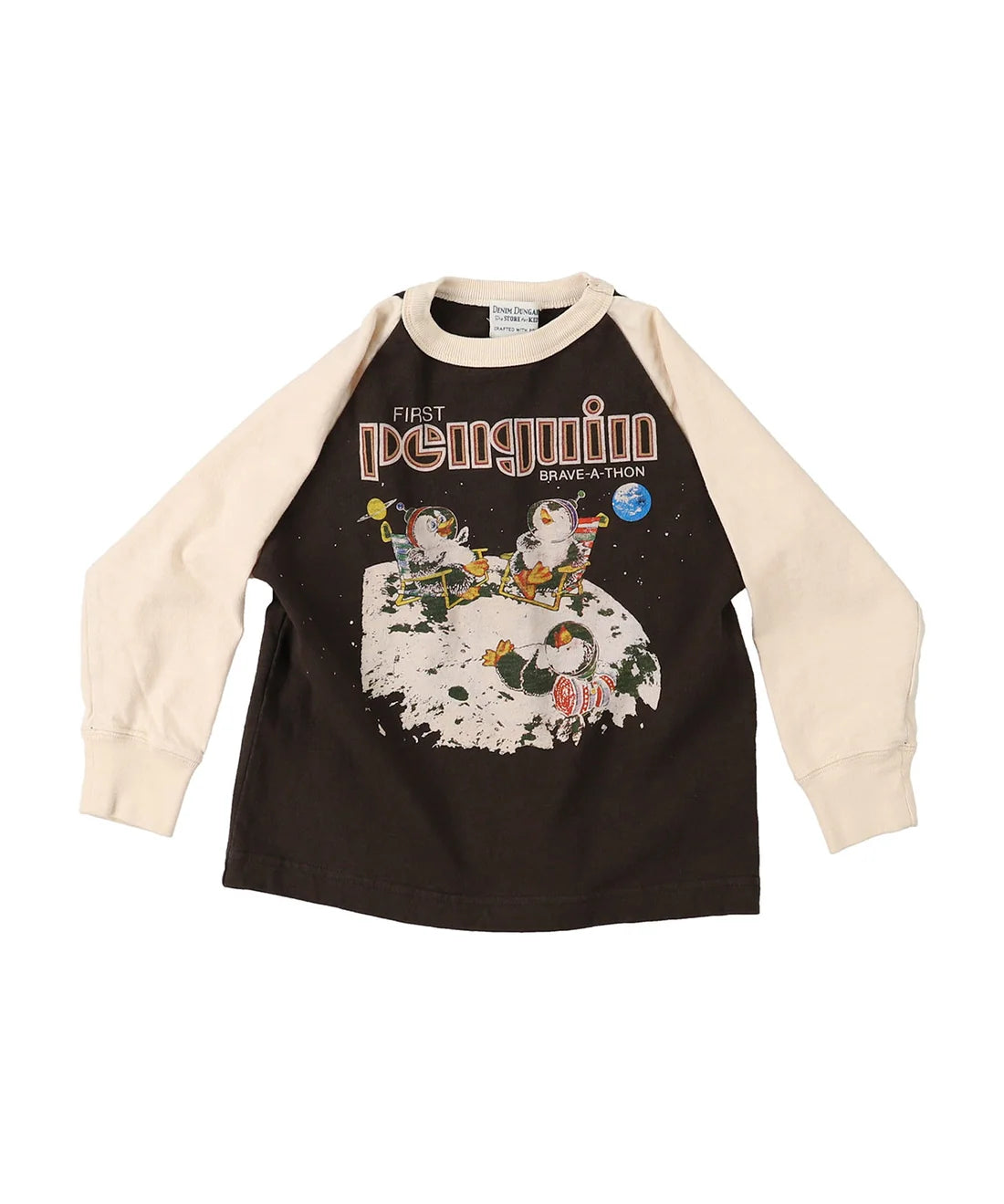 PENGUIN L/S Tee - BLACK