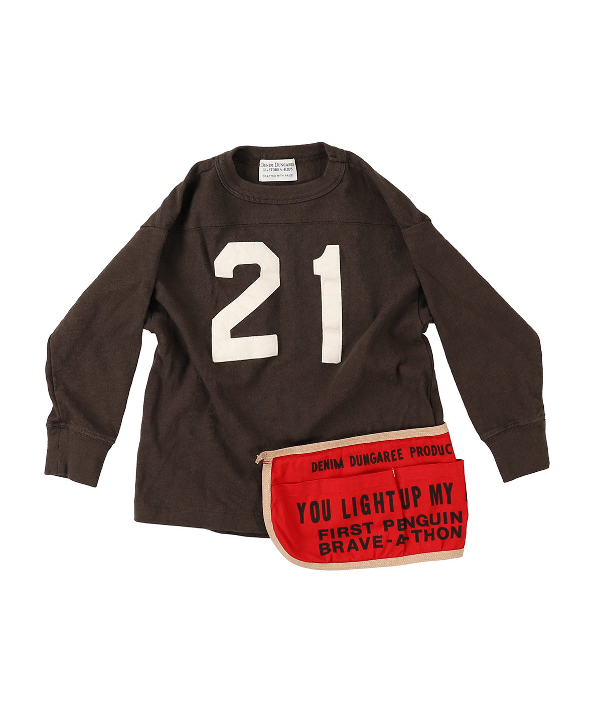 Apron L/S Tee Black
