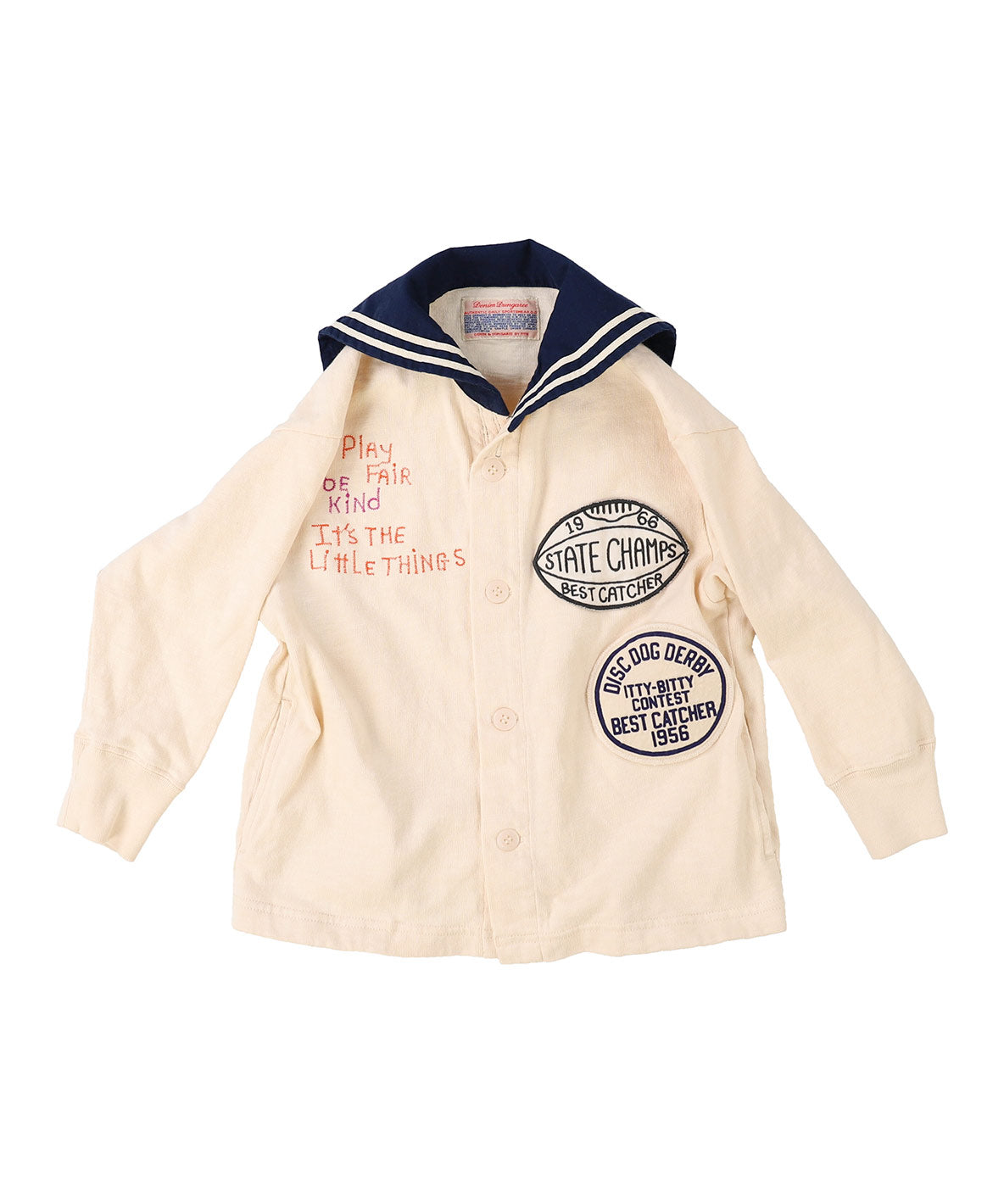 Sailor Cardigan White
