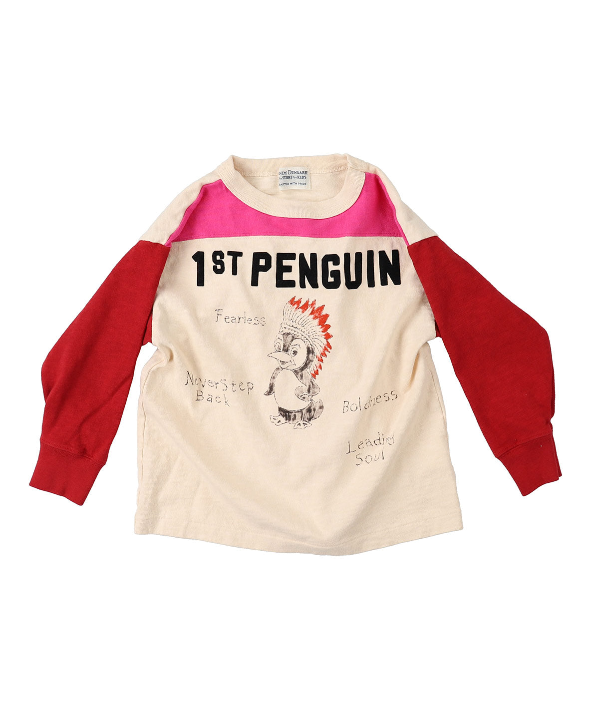 Cotton Jersey 1ST PENGUIN L/S TEE 92CZY