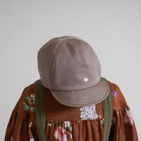 Bird Embroidery Cap – Charcoal