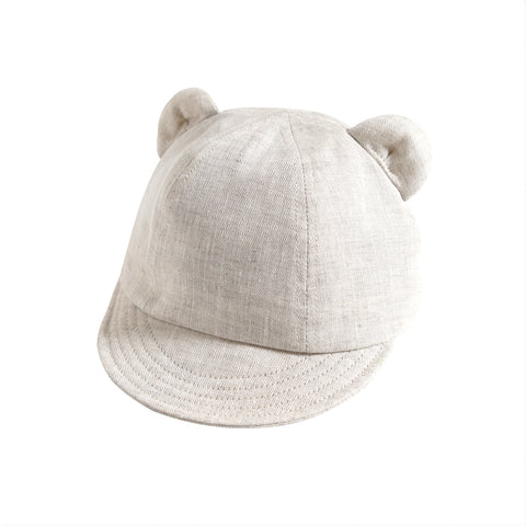 Bear Ear Cap – Beige
