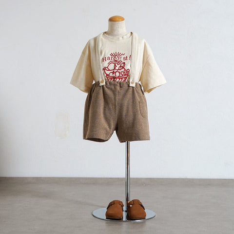 Naomi Harvest Print T-Shirt – Cream