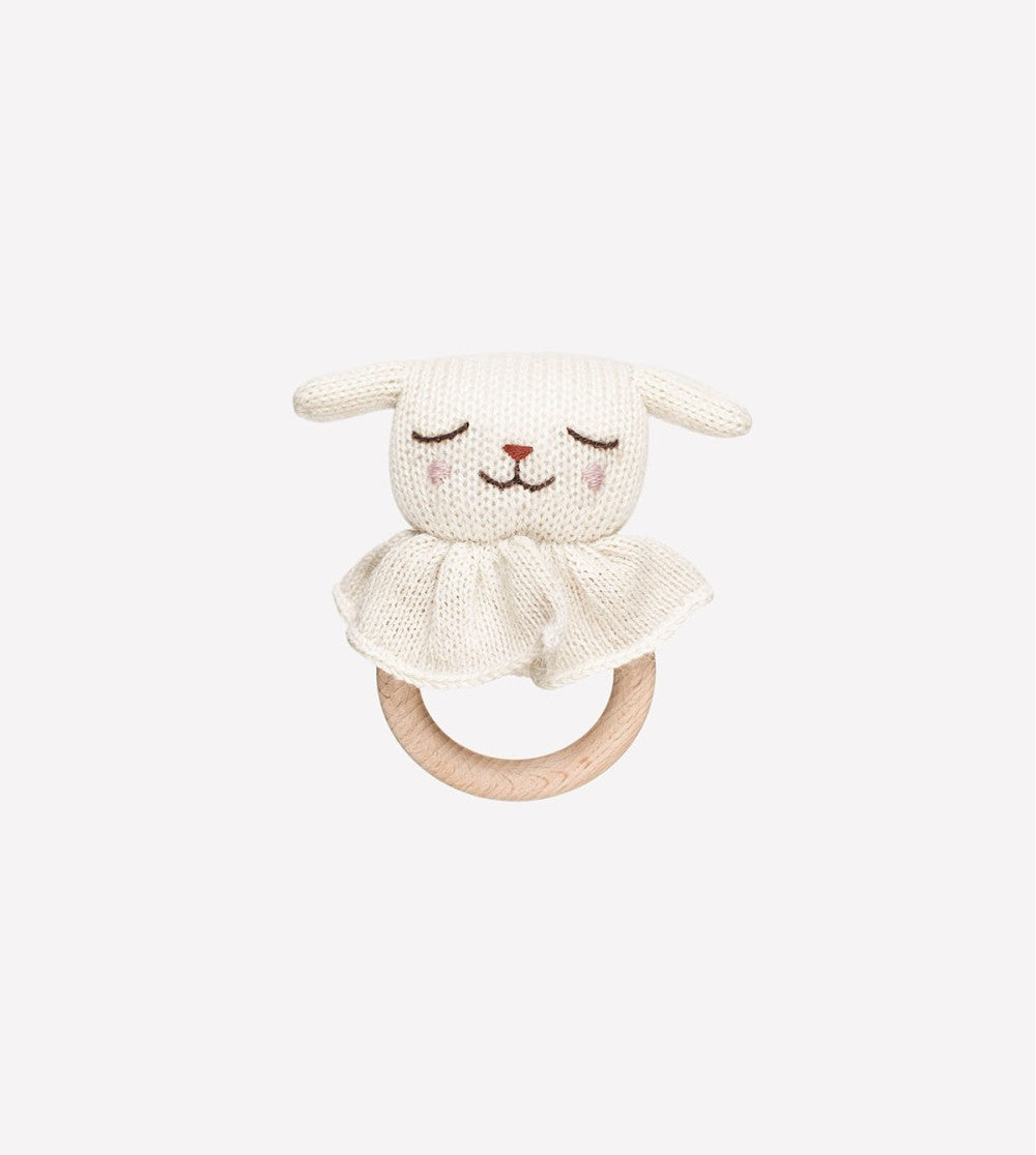 Main Sauvage Lamb teething ring image 0