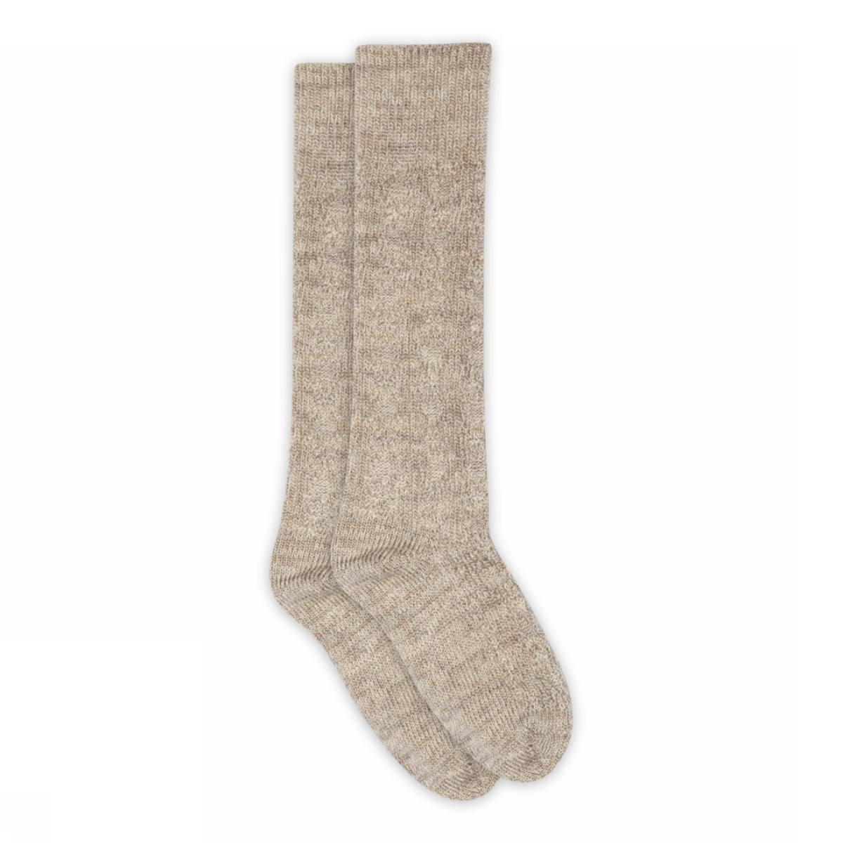 Remy knee socks - Light Brown Melange