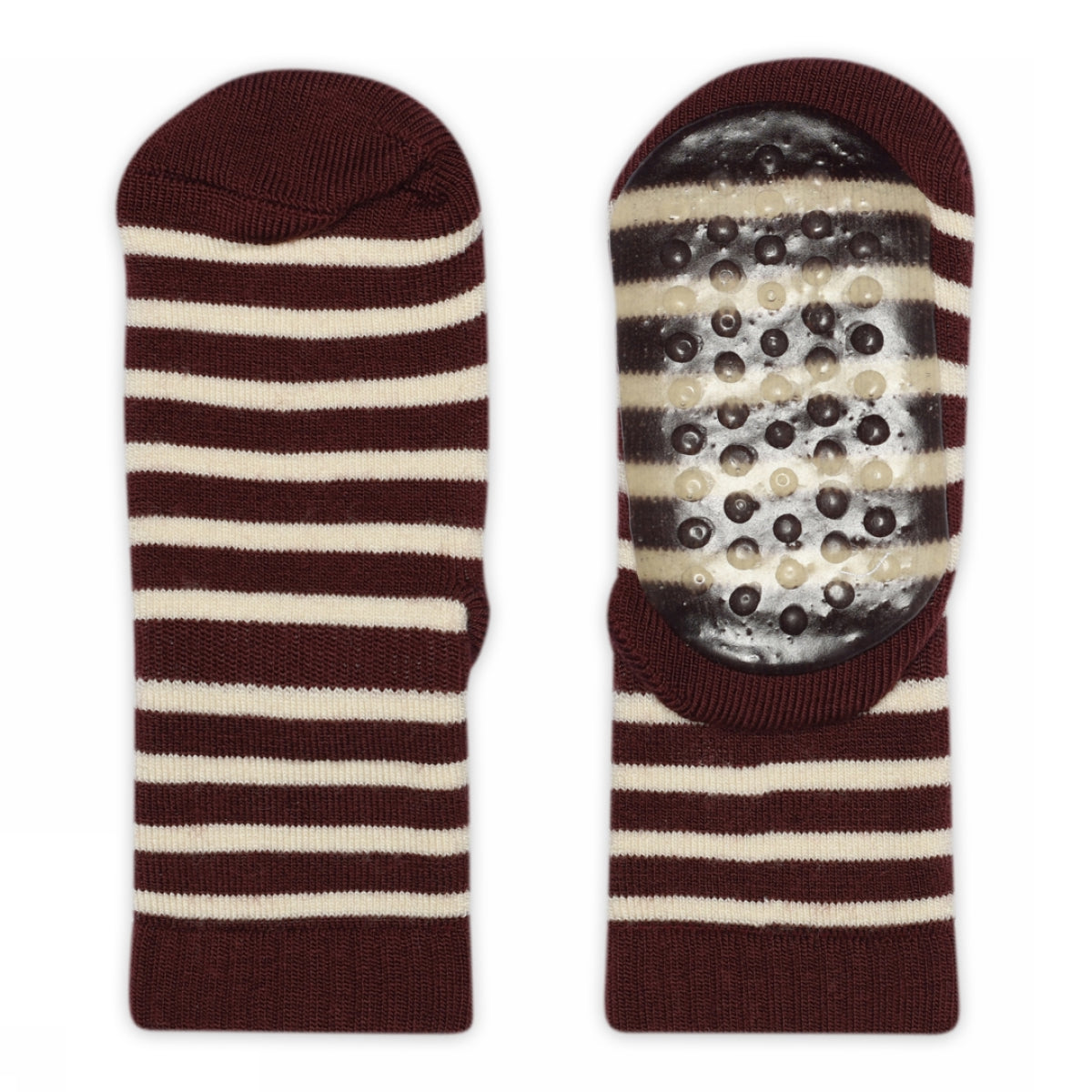 Elis socks - anti-slip Wine Red