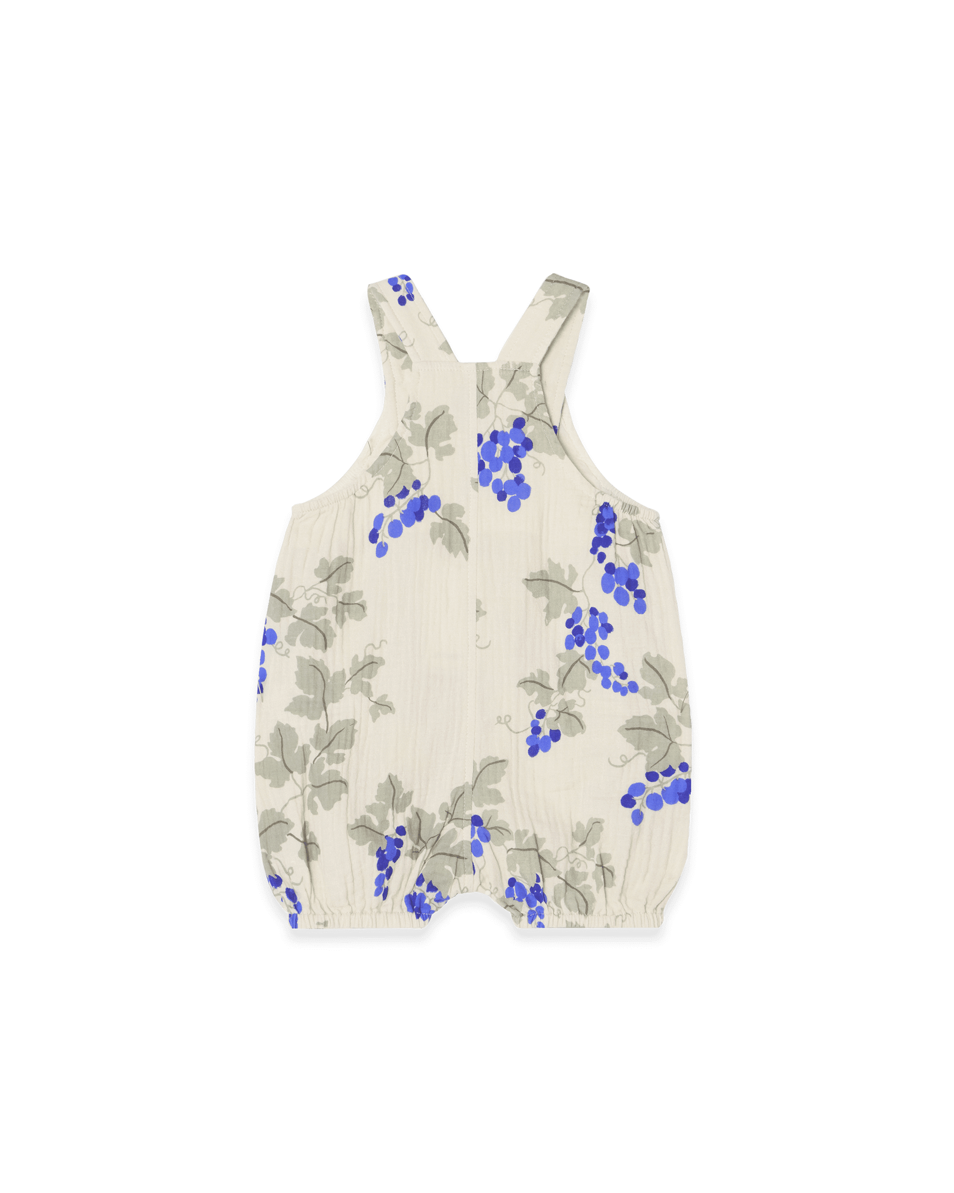 Garbo&Friends Muslin Dungarees | Grapes Blue image 1