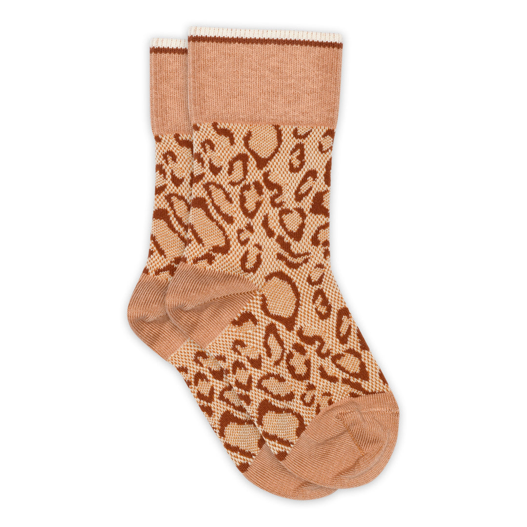 Leoni socks Tawny Brown