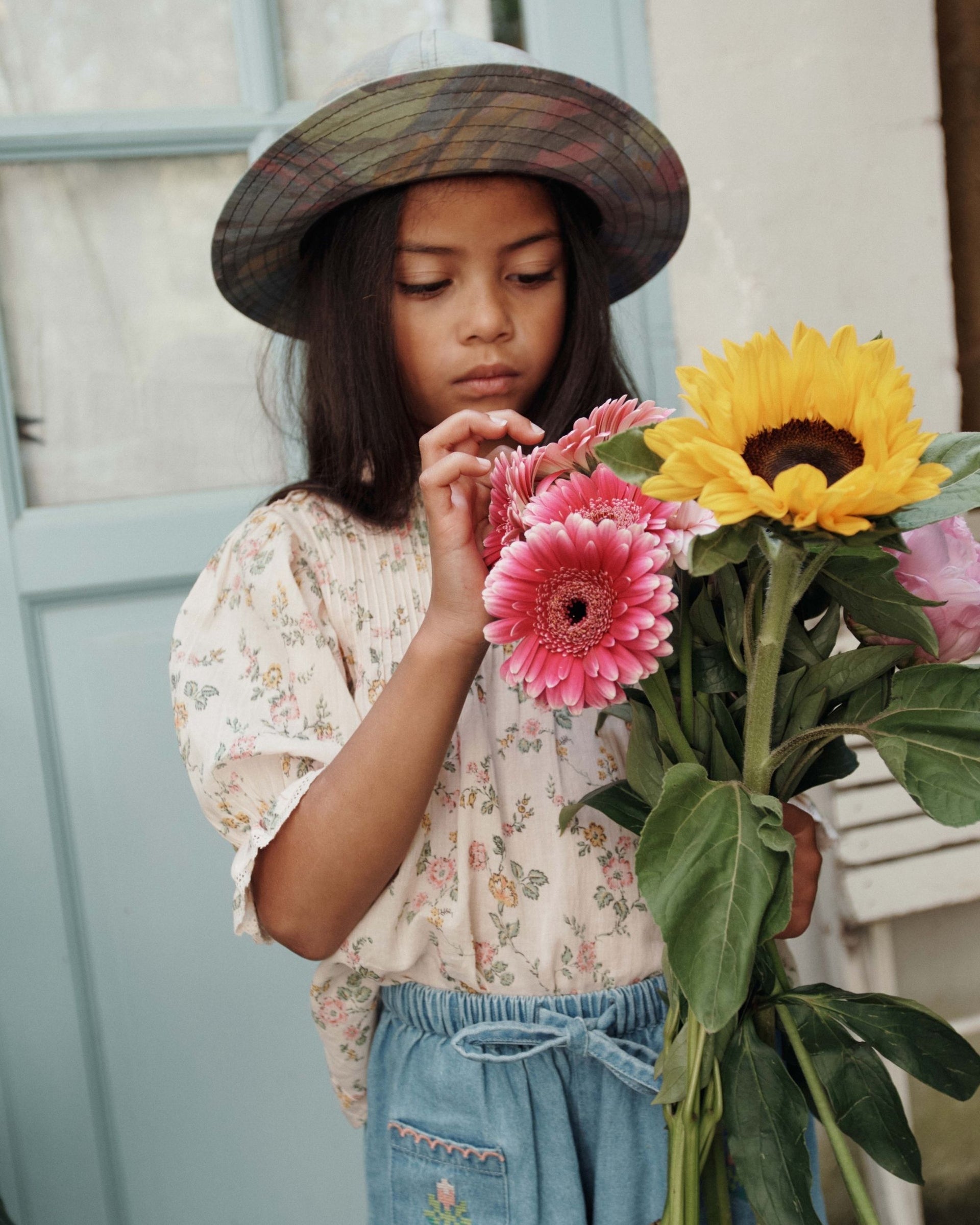 Blouse Imprimee Rosier