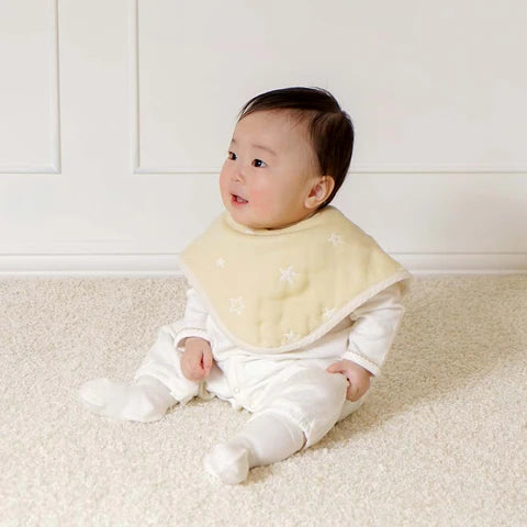 Six-Layer Gauze 2-Way Bib (Set of 2)