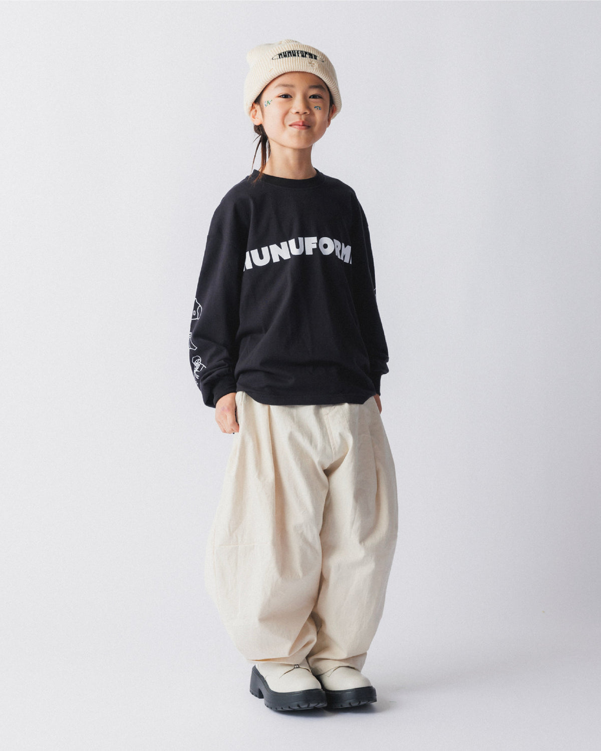 Wide-leg Pants - White