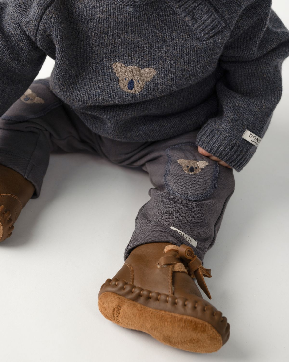 Sibbe Merino Wool Sweater | Koala Cloudy Grey Melange